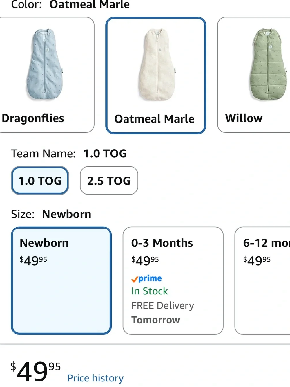 Ergopouch cocoon swaddle